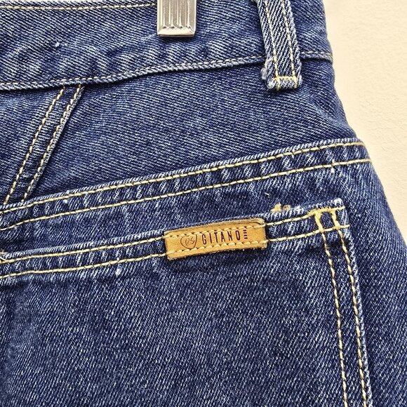 VTG 80s 90s Gitano Womens Mom Jeans Sz 16 Long Pleated High Rise Y2K Indie - Picture 6 of 9